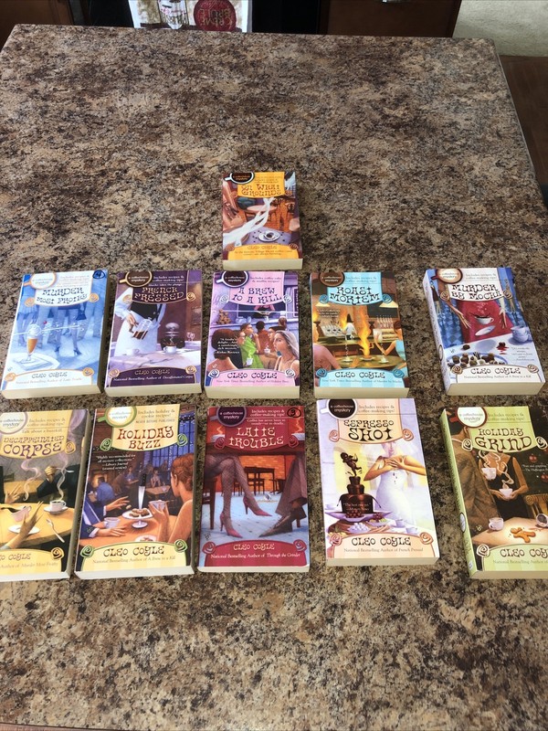 Your Choice Mystery PB Books By CLEO COYNE $1.50 Each Coffeehouse