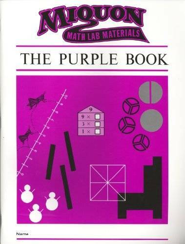 Purple Book (Miquon Math Lab Materials) – Paperback By Lore Rasmussen – GOOD