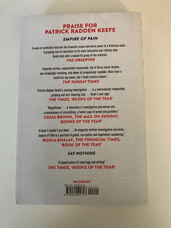 Rogues: True Stories by Patrick Radden Keefe (2022, HC) SIGNED 1st UK Printing gallery
