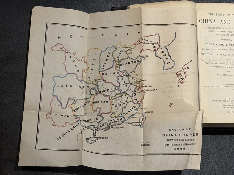 The Treaty Ports of China and Japan. Mayers ORIGINAL FIRST ED (MAPS COMPLETE)