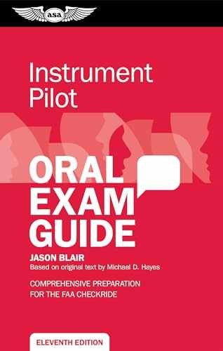 Instrument Pilot Oral Exam Guide: – Paperback, by Blair Jason – Very Good