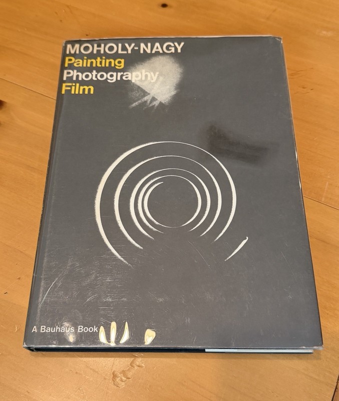 Moholy-Nagy Painting Photography Film 1969 1st MIT Press HC DJ Bauhaus