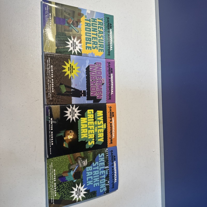 Unofficial Gamer’s Adventure, 4 Books – GOOD