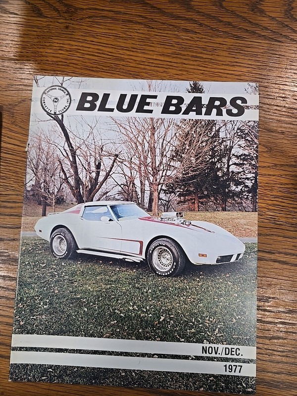 1977 Blue Bars Corvette Magazine Full Set of 6 Issues. See pic. gallery