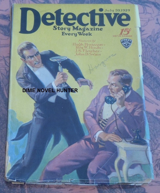 DETECTIVE STORY MAGAZINE JULY 20 1929 PULP SEE VIDEO DESCRIPTION & TITLE PAGE
