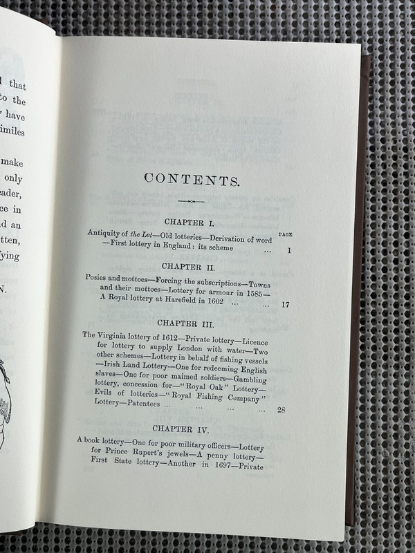 British Gambling & Social History ~ A History of English Lotteries ~ 1969 HC gallery