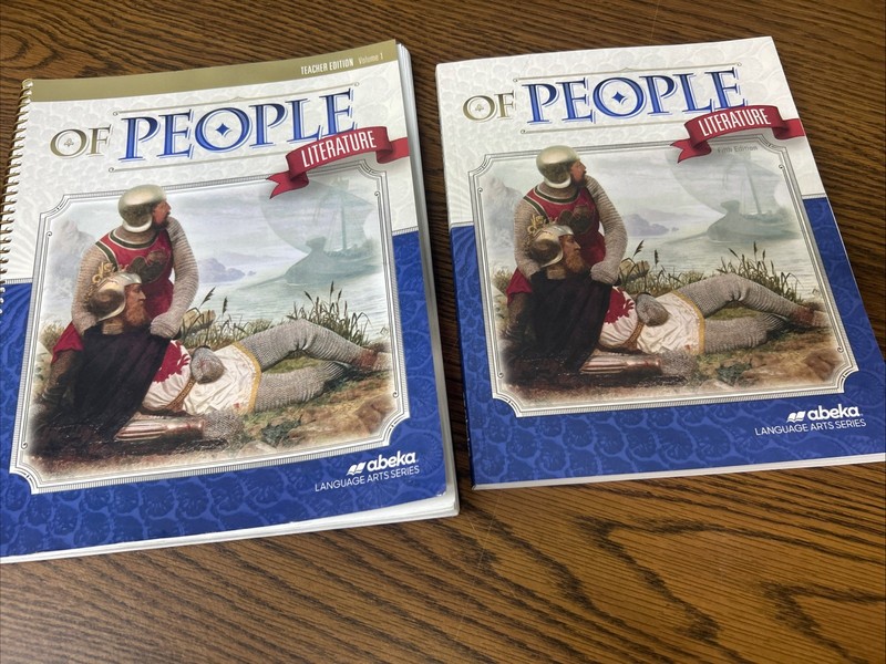 Abeka Of People Literature Fifth Edition Includes Teachers Edition Vol 1