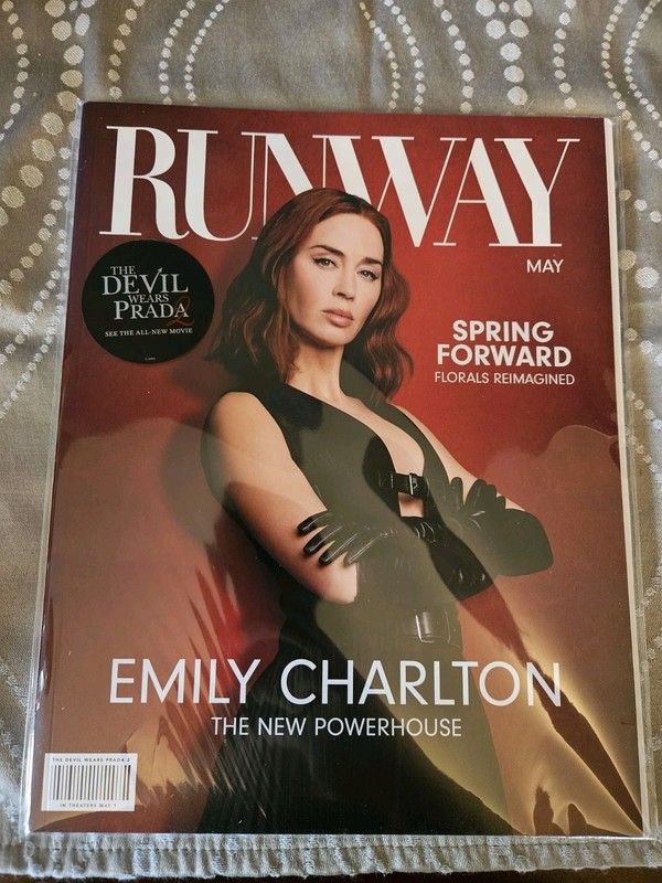Limited The Devil Wears Prada 2 Movie Runway Magazine Collectors Advance May