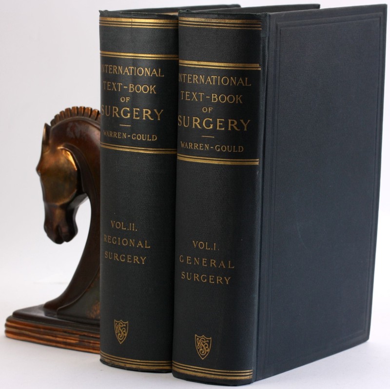J Collins Warren / INTERNATIONAL TEXT-BOOK OF SUGERY 2 Volume Set General 1902