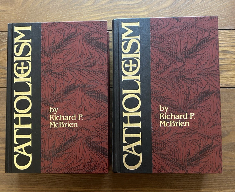 Catholicism Richard McBrien 2 Volume Set with Slipcase 1980 Winston Press HC gallery