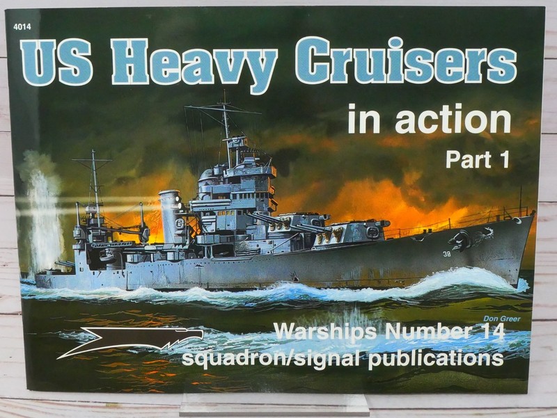 Squadron Signal, In Action Book 4014 & 4015, US Heavy Cruisers Part 1 & 2 gallery