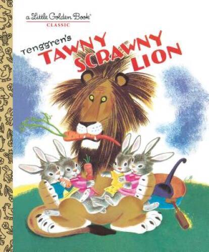 Tawny Scrawny Lion (Little Golden Book) – Hardcover – ACCEPTABLE