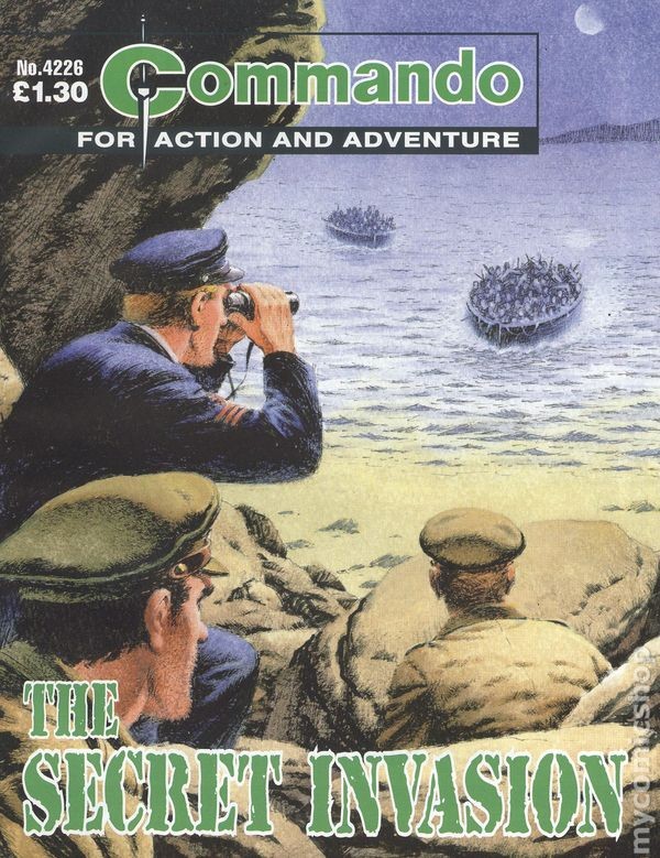 Commando for Action and Adventure #4226 VG/FN 5.0 2009 Stock Image Low Grade