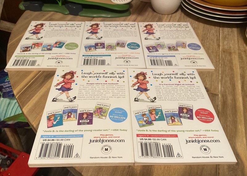Great Condition!! Lot Of “5” Junie B Jones Books gallery