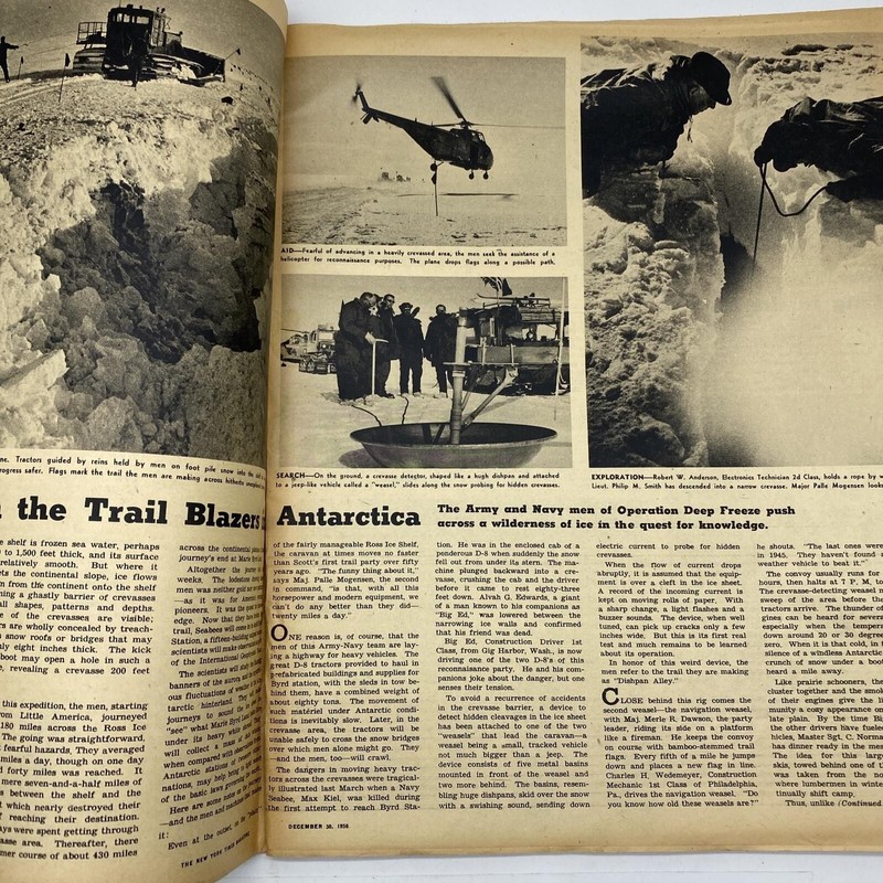 New York Times Magazine DEC 3, 1956 - Year Recap - Politics - Amazing Ads gallery