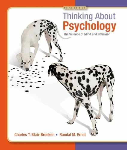 Thinking About – Hardcover, by Blair-Broeker Charles; Ernst – Very Good j