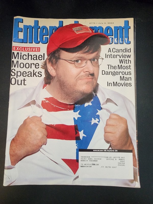 Entertainment Weekly July 9 2004 Michael Moore B27:6003 gallery