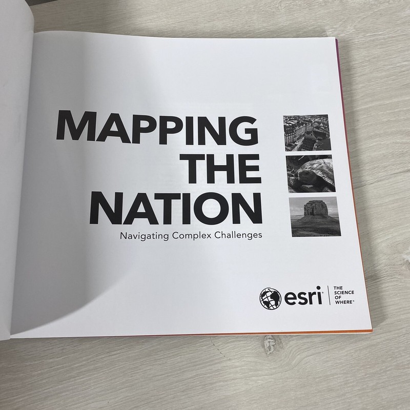 Set of Three (3) ESRI GIs Mapping The Nation Paperback Books ESRI Press Good gallery