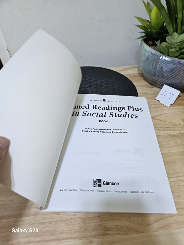 Timed Readings Plus In Social Studies : Book 1; 25 Two-Part Lessons with Ques... gallery
