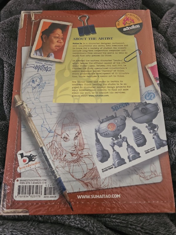 Rare Sealed '10 The Art Scrapbook of Suhaitao Sketchbook 1st Edition Brandstudio gallery