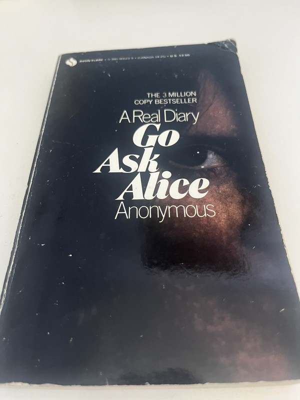PB Go Ask Alice - Anonymous (Beatrice Sparks) Avon Flare 1982 Teenage Drugs 1st