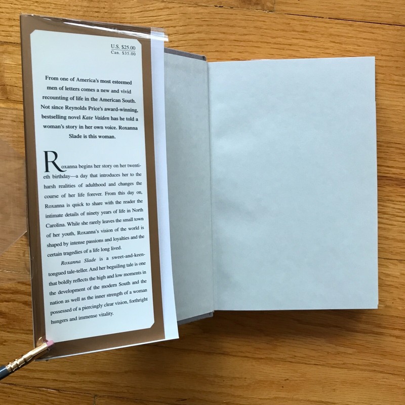 REYNOLDS PRICE—Roxanna Slade—First Edition, First Printing HARDCOVER—VG+—SIGNED gallery