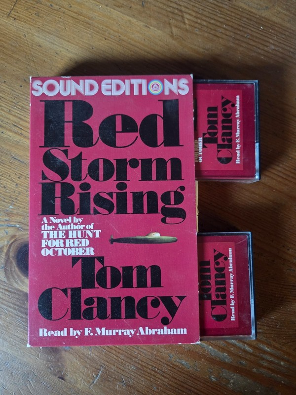 Red Storm Rising By Tom Clancy 2 Audiobook Cassette Tapes