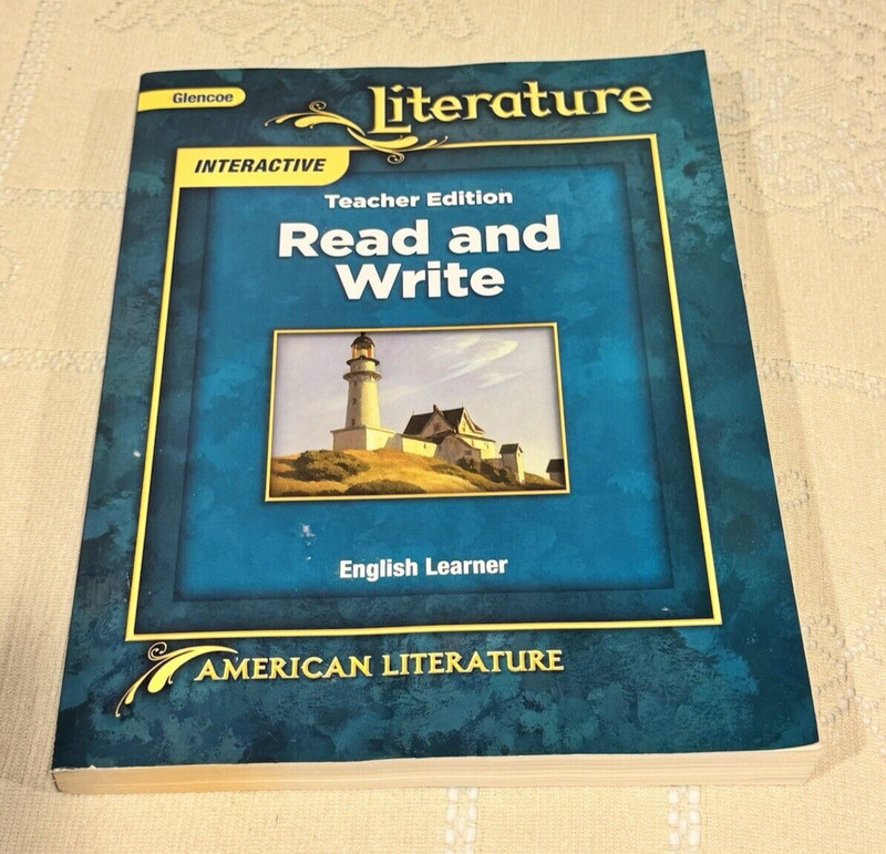 GLENCOE American Literature Read & Write Interactive Teacher Ed. English Learner