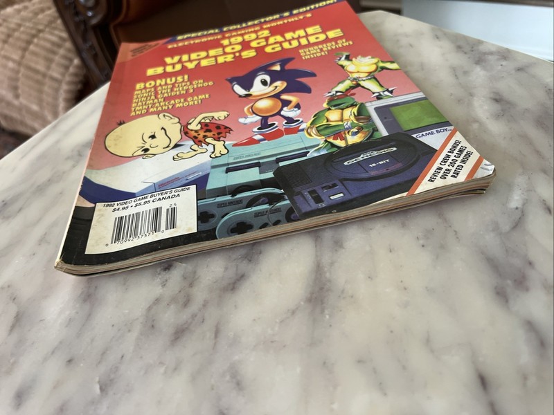 Electronic Gaming Monthly 1992 Video Game Buyer´s Guide EGM Super Nintendo SEGA gallery