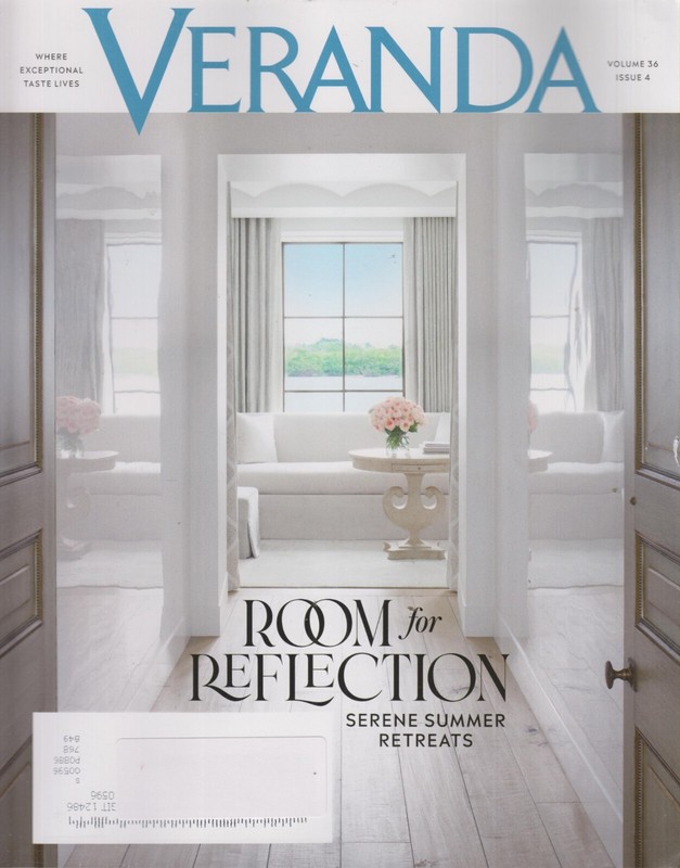 Veranda July August 2022 Room For Reflection – Serene Summer Retreats (Magazine