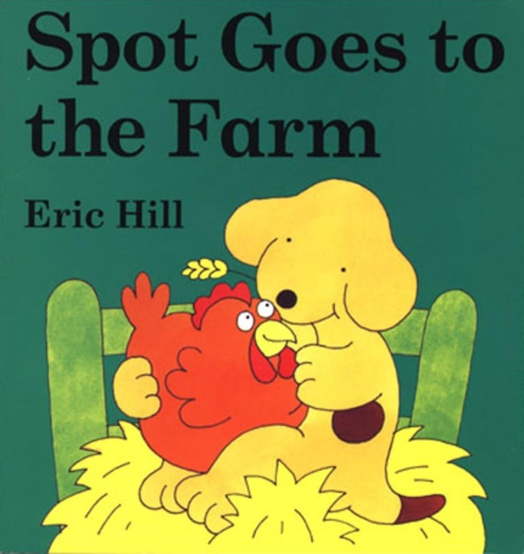 Spot Goes to the Farm board book: A Lift-the-Flap Book – board book Hill, Er…