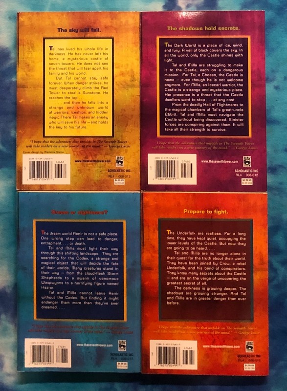 The Seventh Tower / Garth Nix / Lot of 1-4 - Very Good gallery
