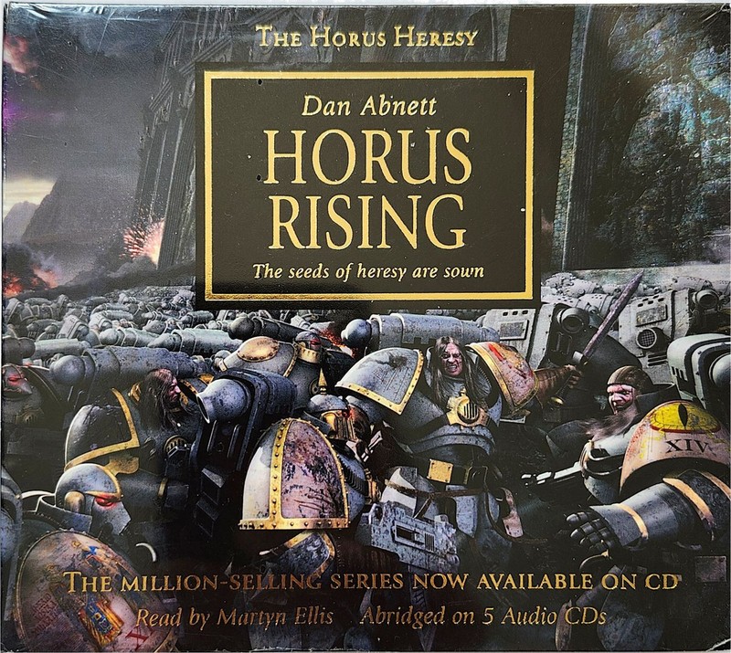 Horus Rising (Audio CD, 2010) The Horus Heresy No. 1, Dan Abnett, Games Workshop