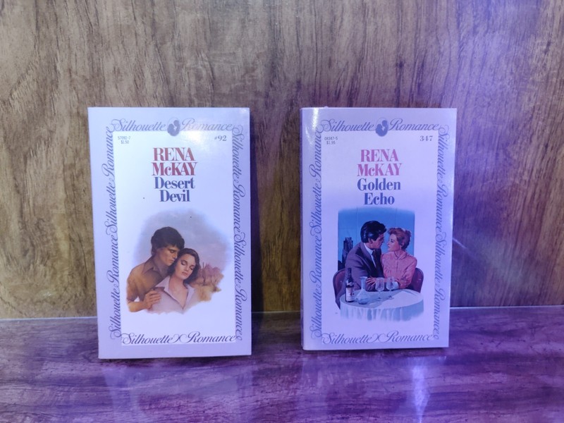 Rena McKay Silhouette Romance Lot of 2 Paperbacks #92 #347