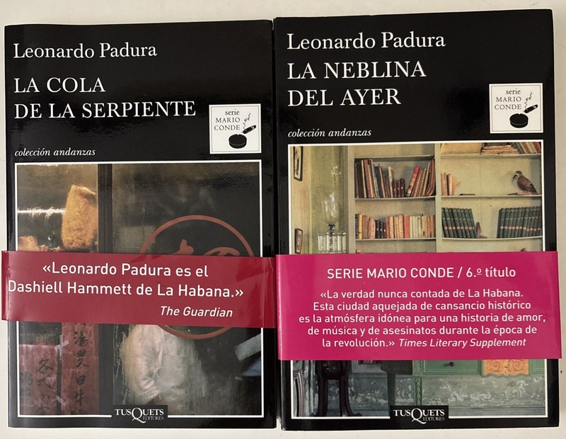2 by Leonardo Padura La cola de la serpiente and La neblina del ayer PPK/VG
