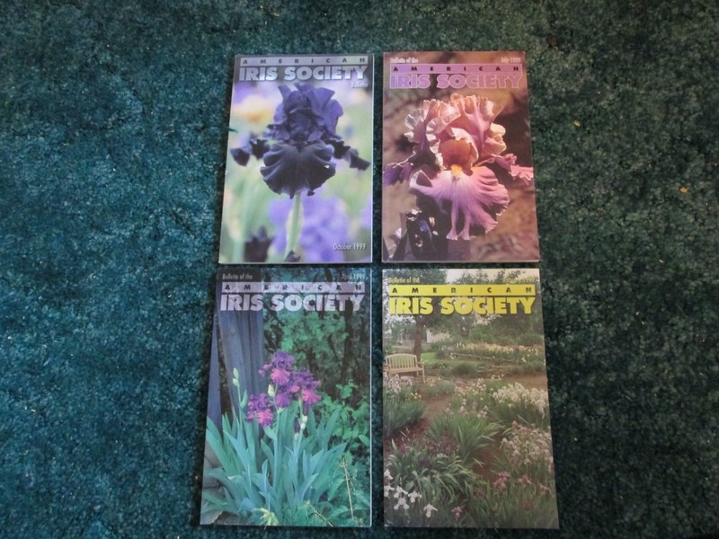 Bulletin of the American Iris Society – January, April, July, October 1999