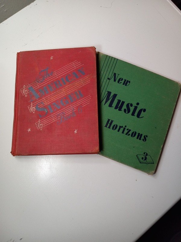 Lot Of 2 1951 1944 Music Textbooks New Music Horizons 3 The American Singer 6/24