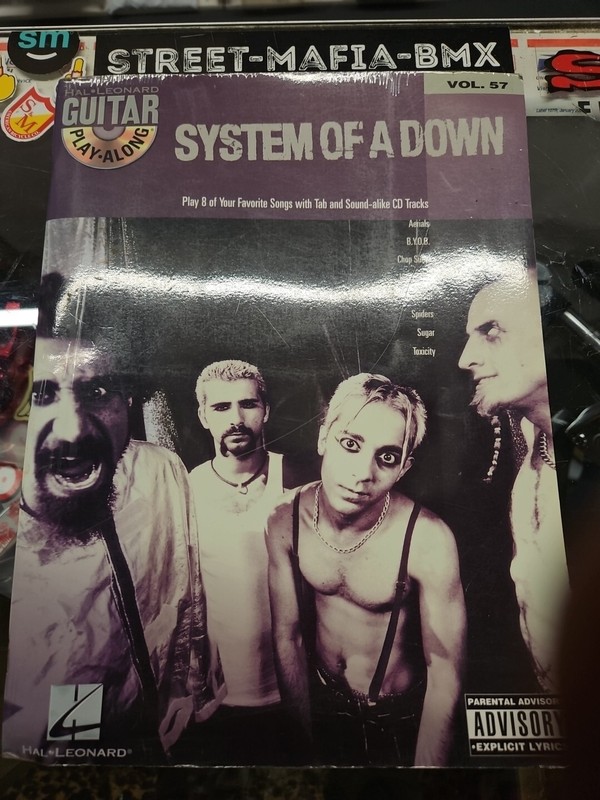 System of a Down Chords & Words by Jordan Baker 2005, Compact Disc & Guitar Book