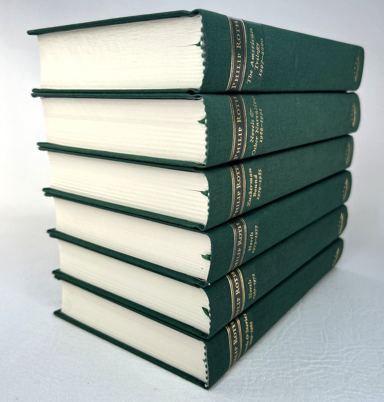 Philip Roth Novels Library of America Slipcase HC Books LOA Collection 6 Volumes gallery