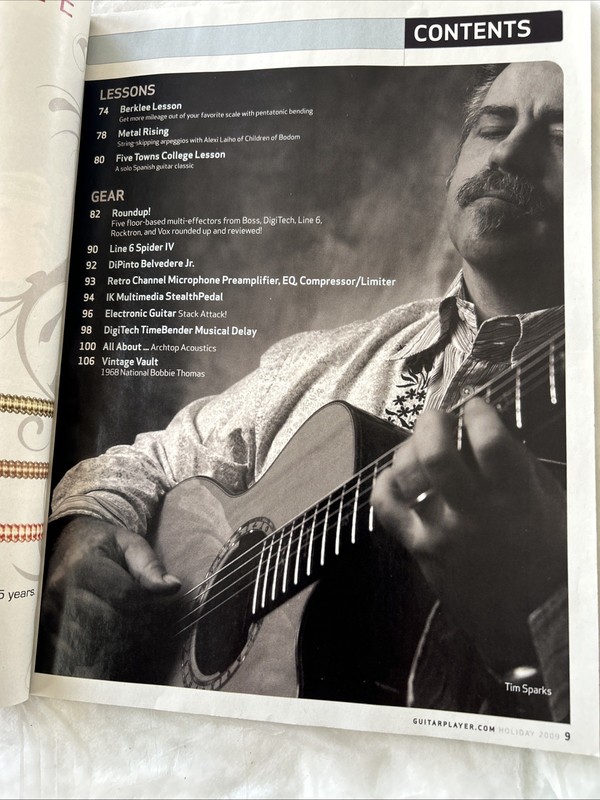 Kiss - Guitar Player Magazine Holiday 2009 Kiss Front Cover Os9 gallery