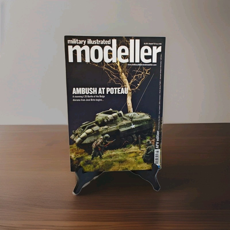 Military Illustrated Modeller ~ Ambush at Poteau ~ August 2013 ~ **issue 028**