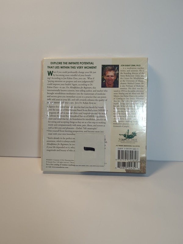 Mindfulness for Beginners - Jon Kabat-Zinn - Audioook - 2CD gallery