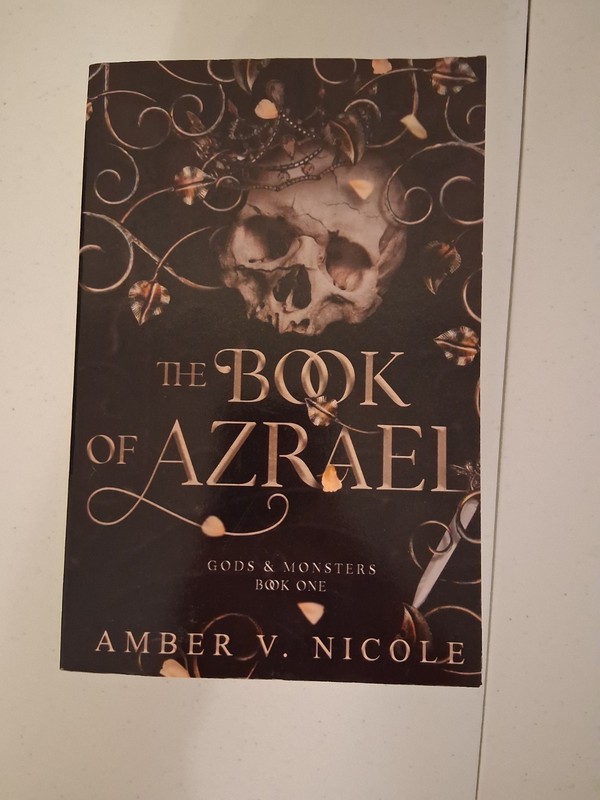 The Book of Azrael Amber V. Nicole Papeback Gods & Monsters Book 1 Fantasy Novel
