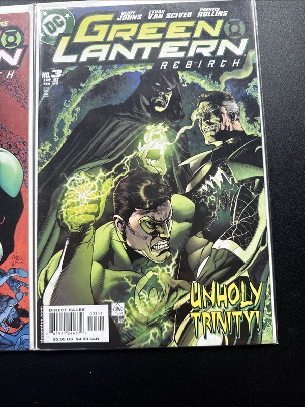 Vb243- GREEN LANTERN REBIRTH #1-3 (2004) DC Comics gallery
