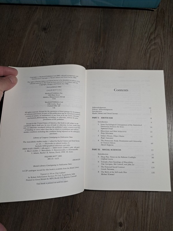 KeyWorks in Cultural Studies: The Masculinity Studies Reader by David Savran... gallery