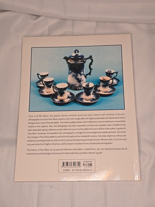 FLOW BLUE: A COLLECTOR'S GUIDE TO PATTERNS, HISTORY, AND By Jeffrey B Snyder gallery