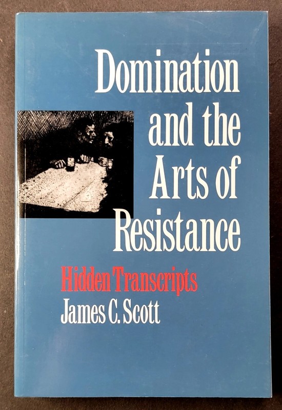Domination and the Arts of Resistance: Hidden Transcripts James C. Scott 1990