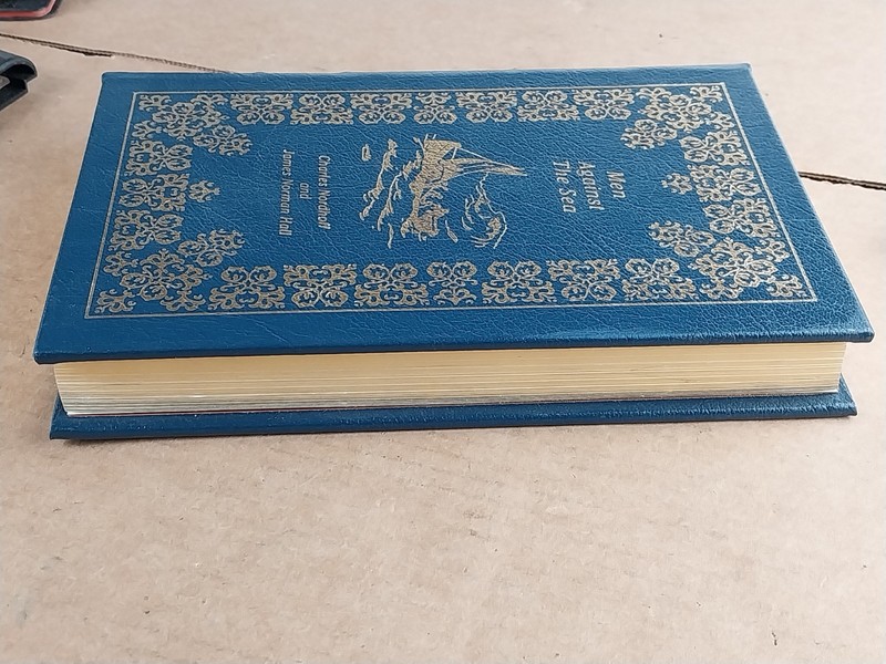 Men Against the Sea by Charles Nordhoff and James Norman Hall Easton Press HC gallery