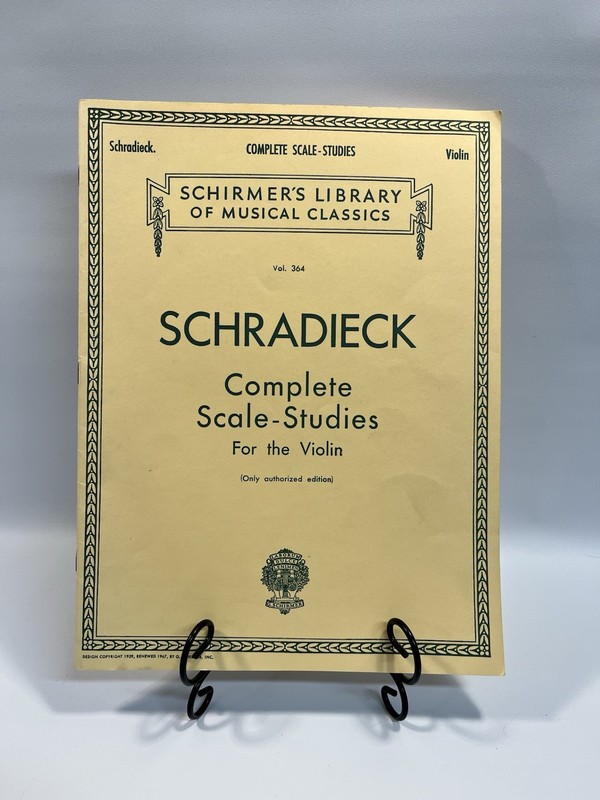 Schradieck Complete Scale Studies for the Violin G Schirmer