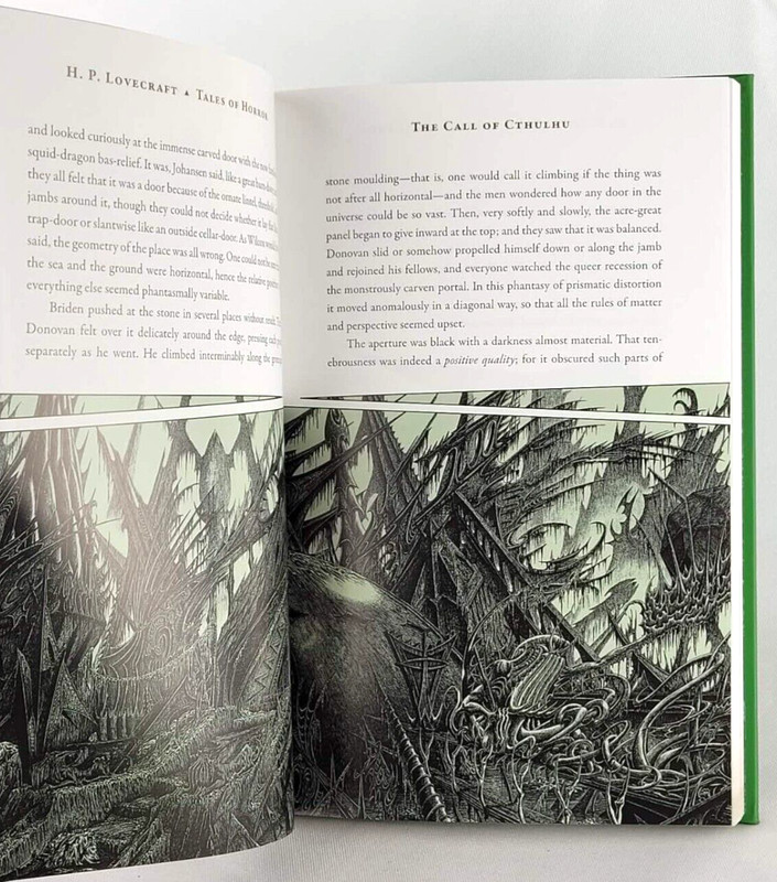 H.P. Lovecraft Tales of Horror: CALL OF CTHULHU Deluxe Illustrated Hardcover NEW gallery